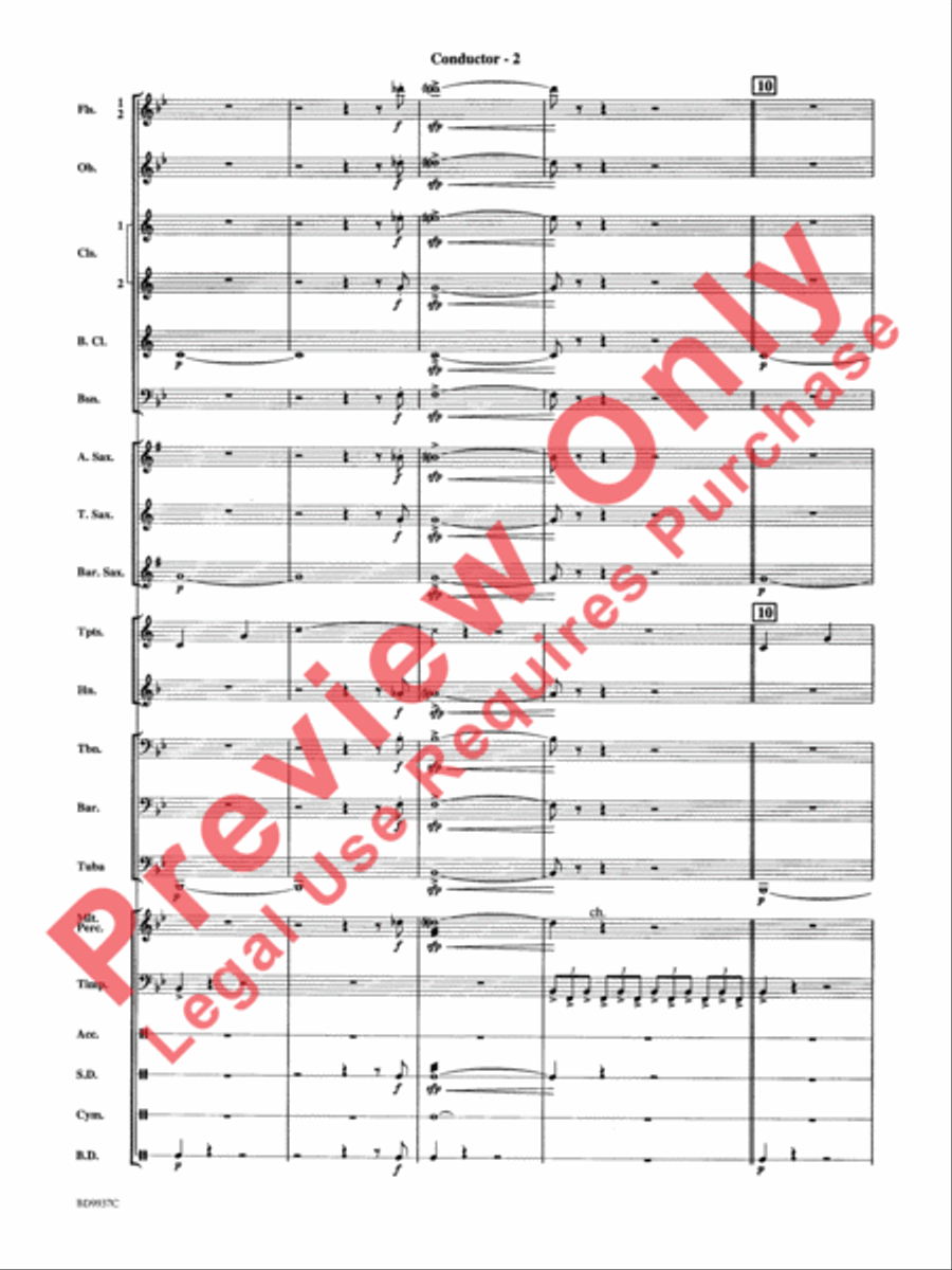 Mouthpiece Mania Mouthpiece Mania Concert Band scores gallery preview page 5