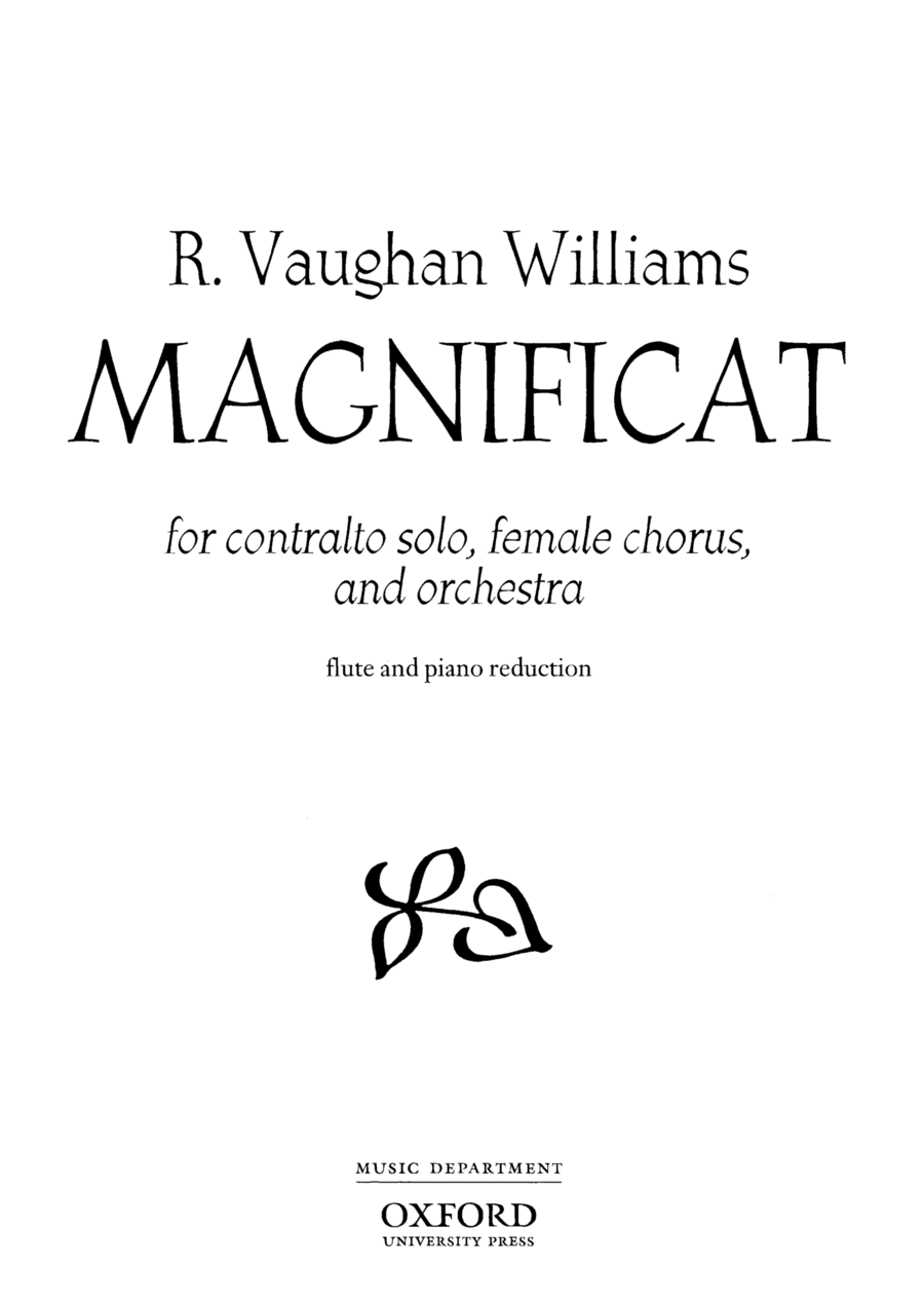 Magnificat Women's Choir scores gallery preview page 1