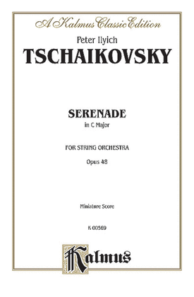 Book cover for Serenade for String Orchestra, Op. 48