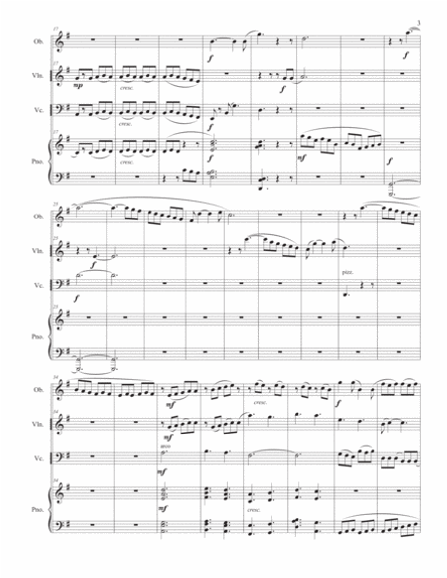 Tarantella for a Barn Dance Large Ensemble scores gallery preview page 3