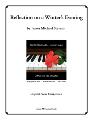 Book cover for Reflection on a Winter's Evening