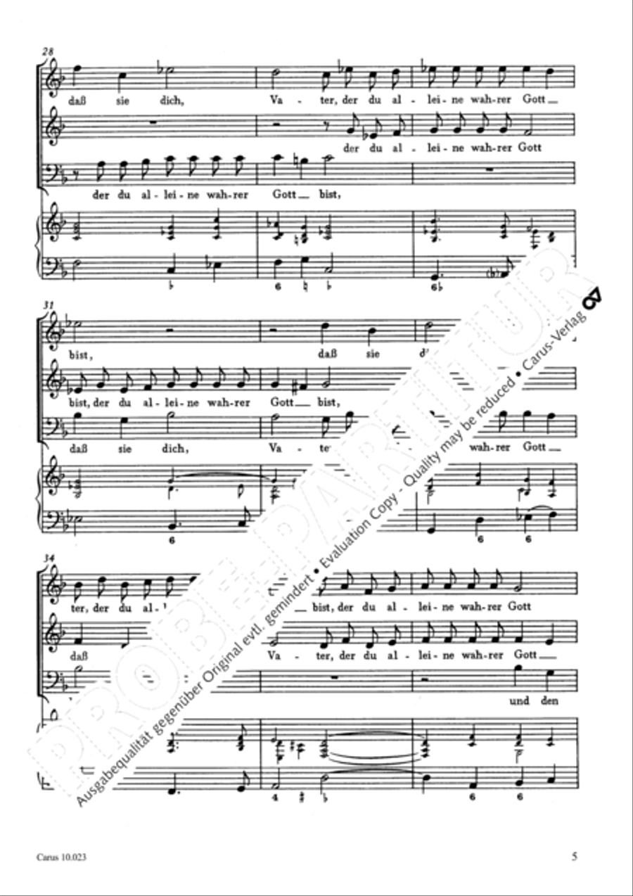 Das ist das ewige Leben 3-Part scores gallery preview page 6