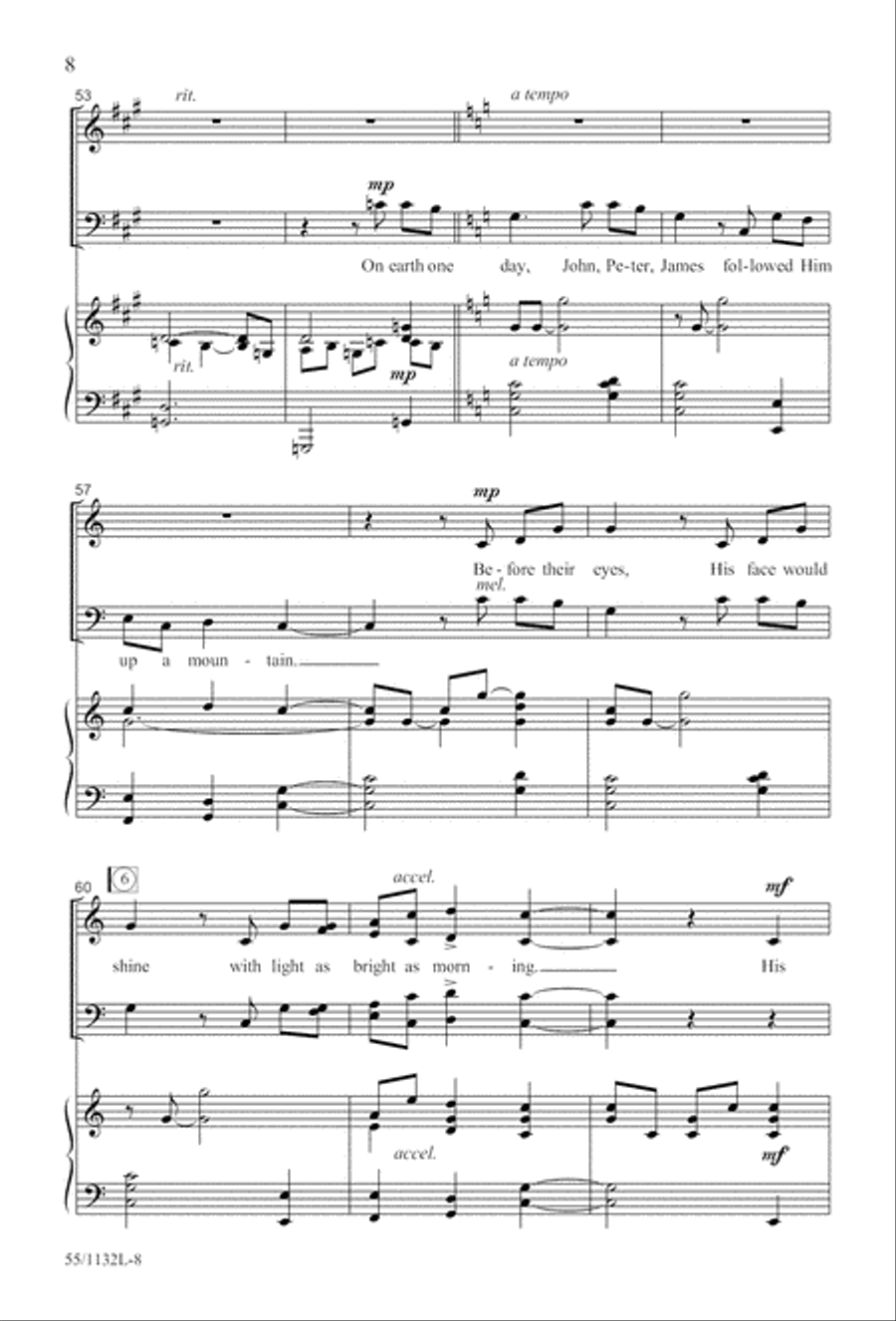 Journey to the Cross 4-Part scores gallery preview page 8