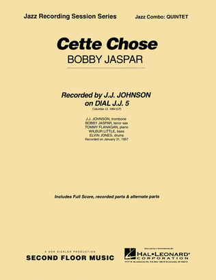 Book cover for Cette Chose