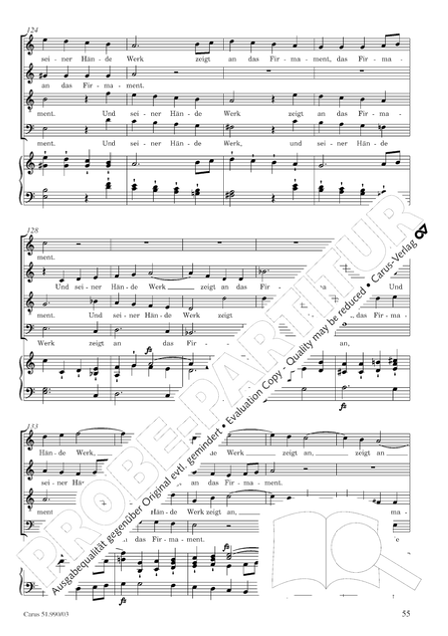 The Creation (Die Schopfung) The Creation (Die Schopfung) 4-Part scores gallery preview page 58