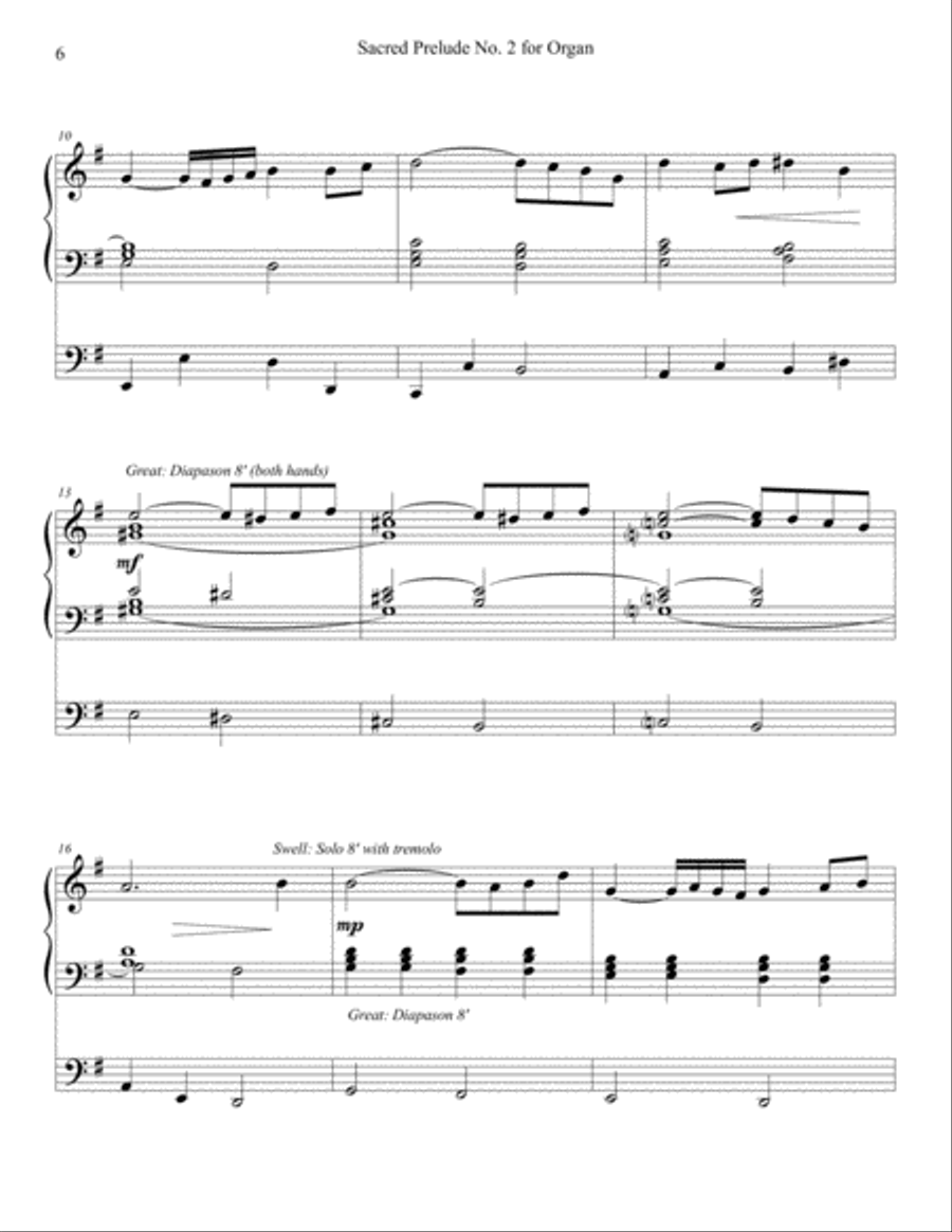 Organ Suite Trilogy 2018 Organ Solo scores gallery preview page 6