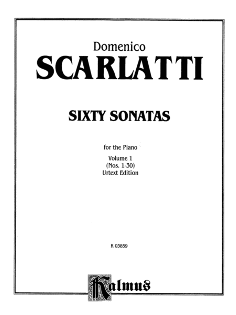 Sixty Sonatas (Urtext), Volume 1 Piano Solo scores gallery preview page 2