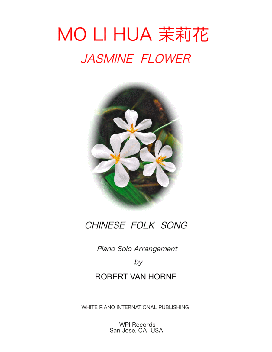 Mo Li Hua 茉莉花 (Jasmine Flower) Piano Piano Method scores gallery preview page 1