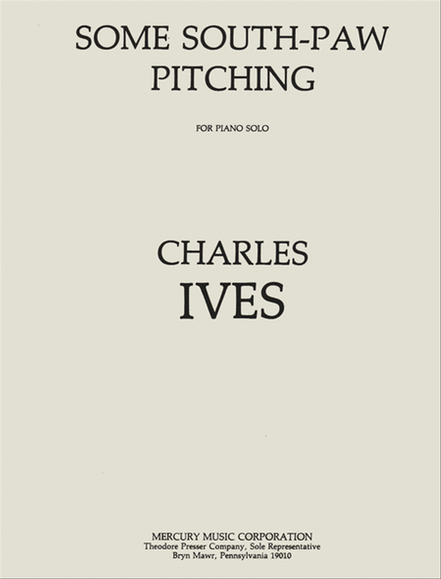 Some South-Paw Pitching Chamber Music scores gallery preview page 1