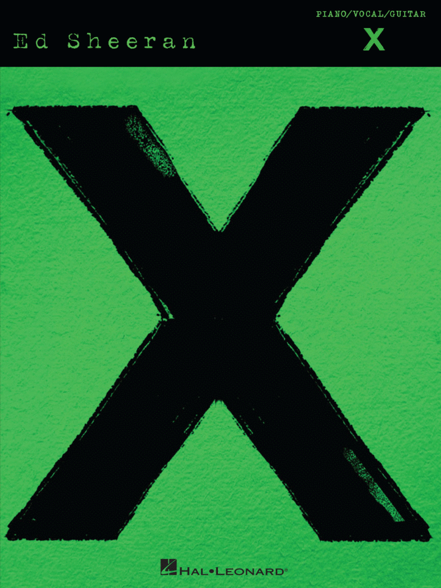Ed Sheeran - X Piano, Vocal, Guitar scores gallery preview page 1
