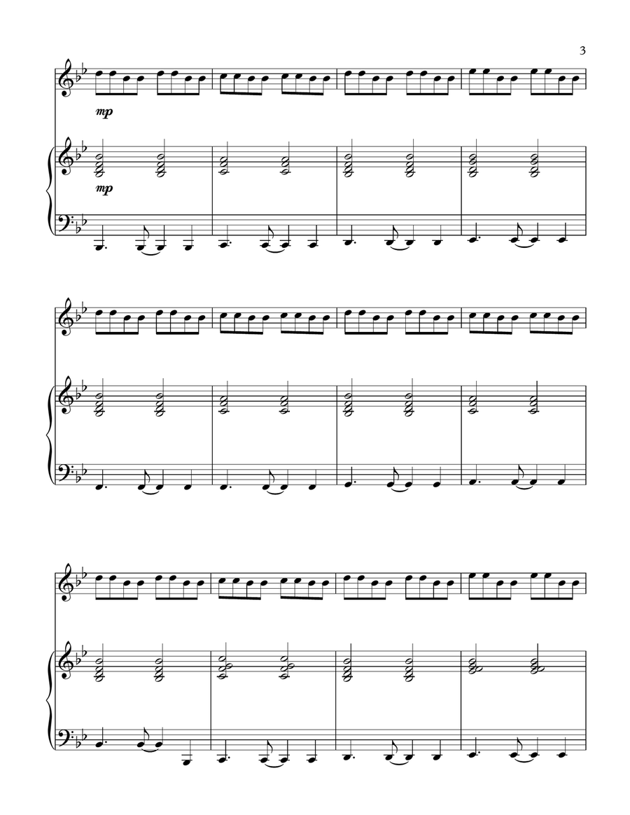 Gladiator Main Theme Flute Solo scores gallery preview page 4