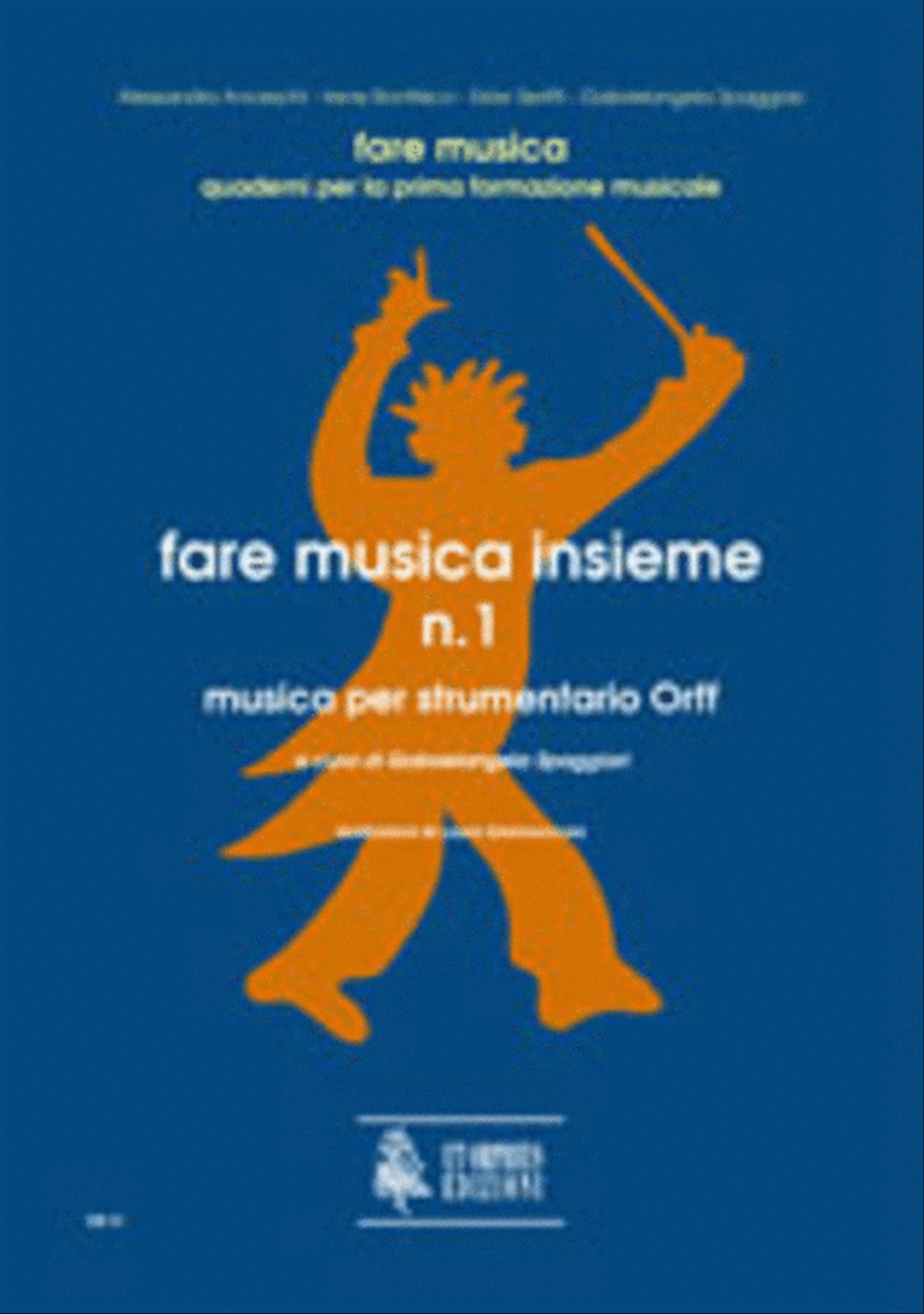 Fare musica insieme N. 1. Musica per strumentario Orff Collection / Songbook scores gallery preview page 1