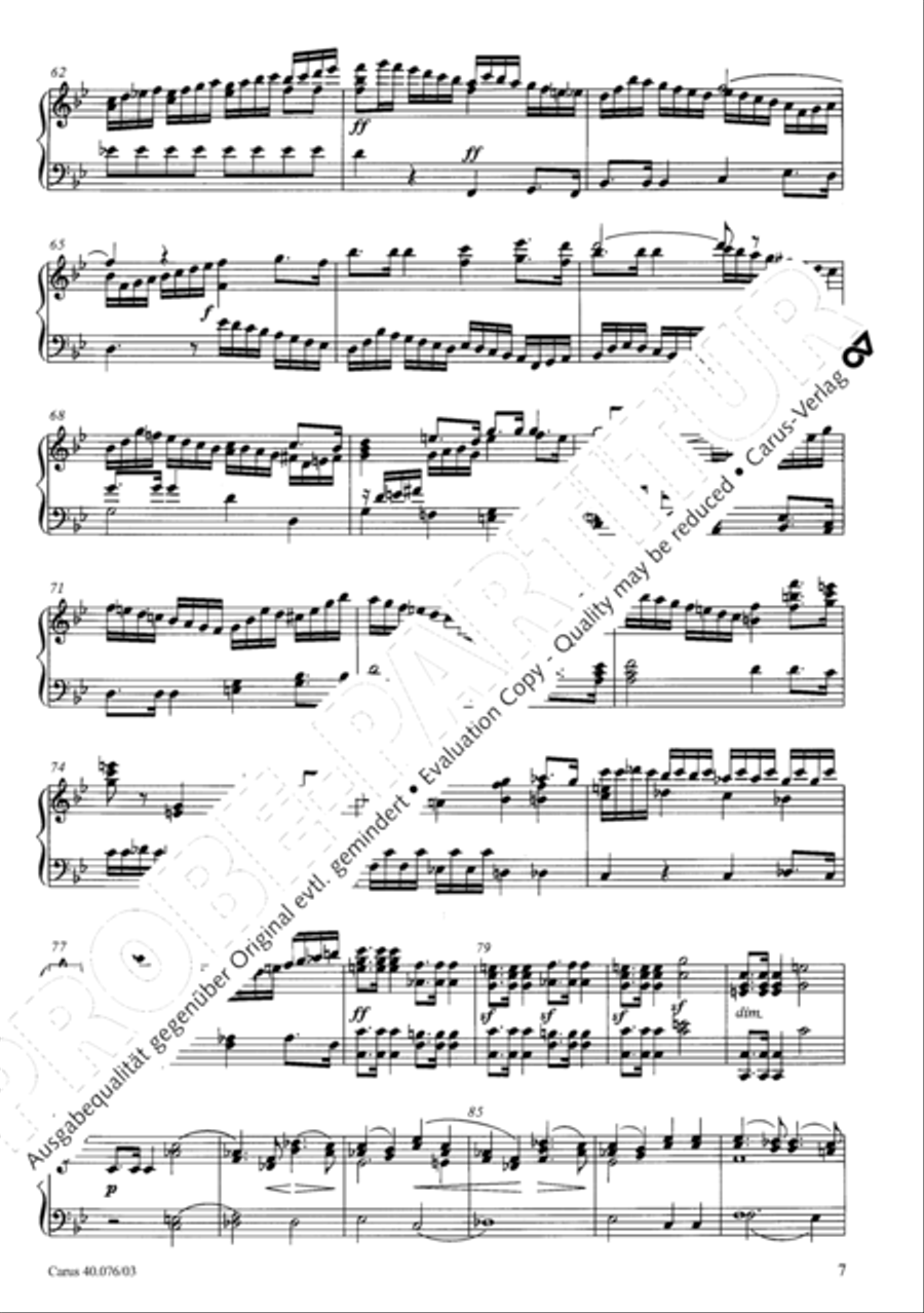 Hymn of Praise, MWV A 18 SSAATB scores gallery preview page 8