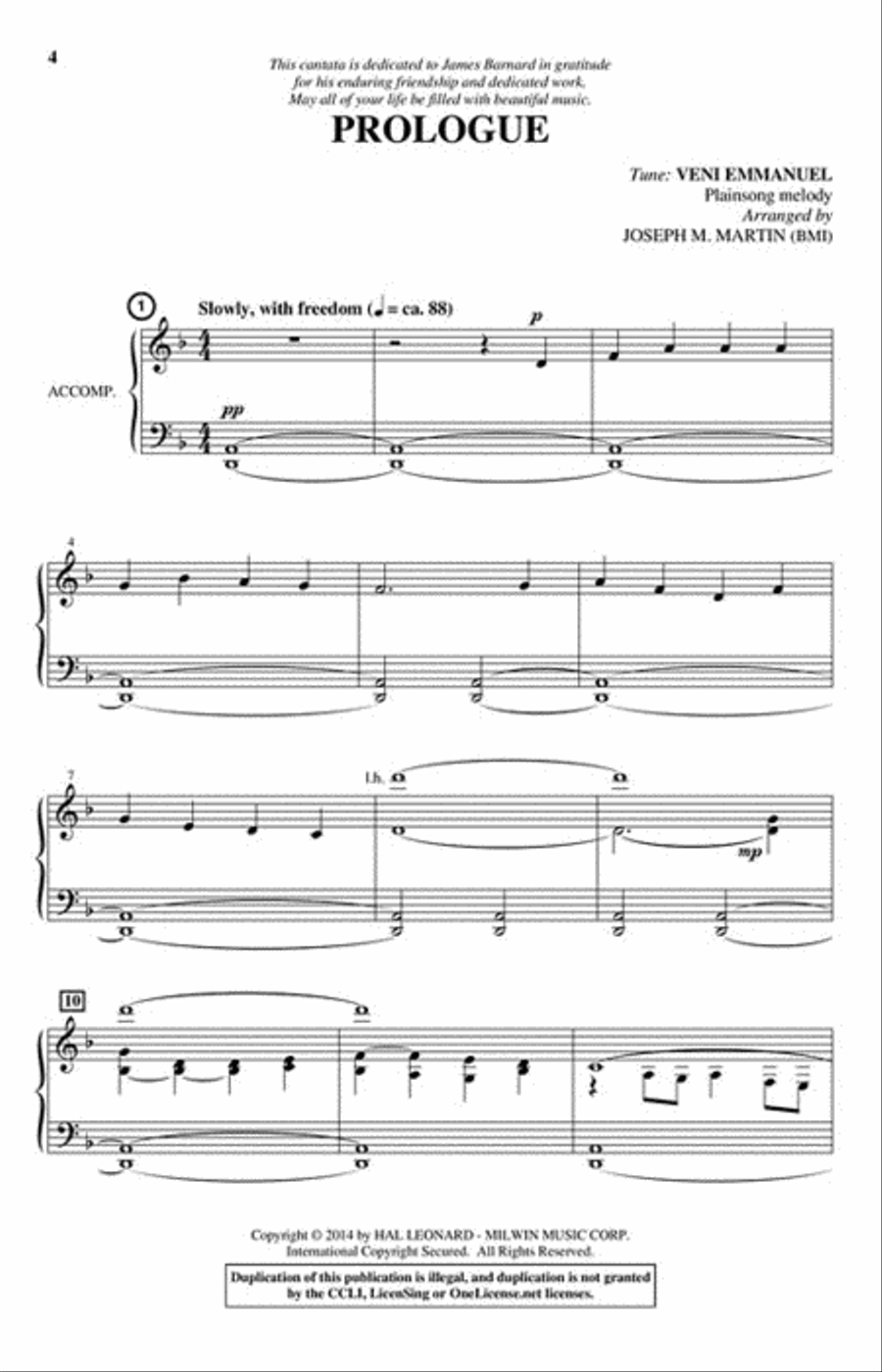 Canticles in Candlelight 3-Part scores gallery preview page 2