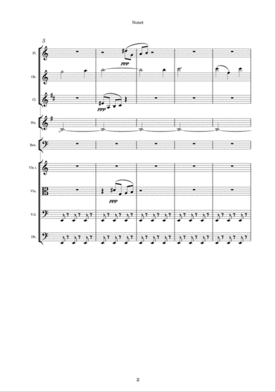 Nonet Small Ensemble scores gallery preview page 2
