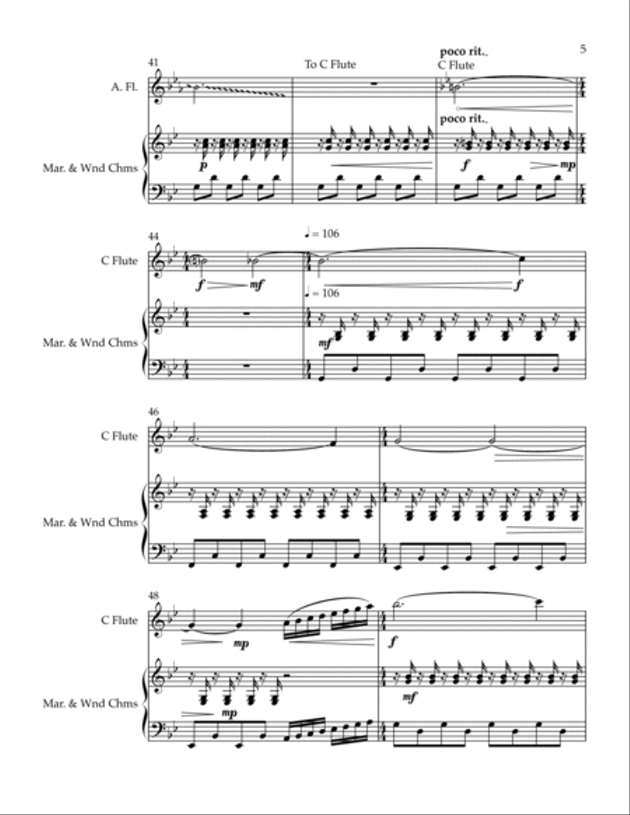 Skybridge Flute scores gallery preview page 5