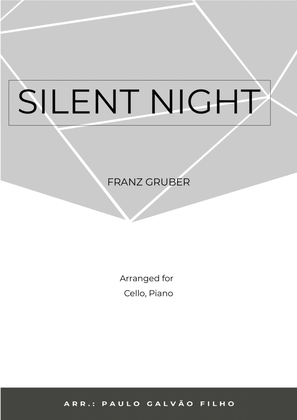 Book cover for SILENT NIGHT - CELLO & PIANO