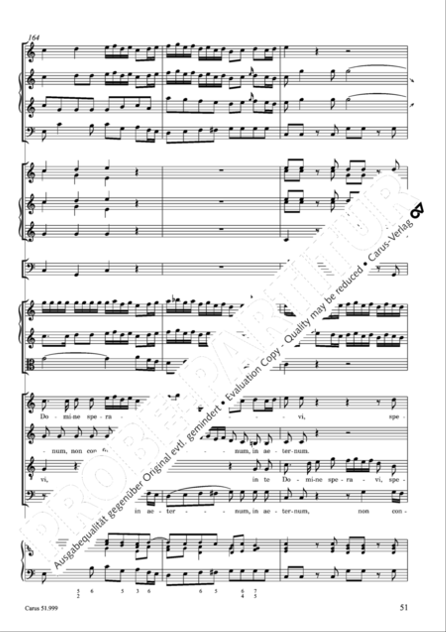 Te Deum Te Deum 4-Part scores gallery preview page 52
