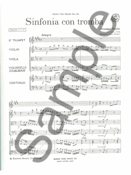 Sinfonia Con Tromba (sextet-mixed)