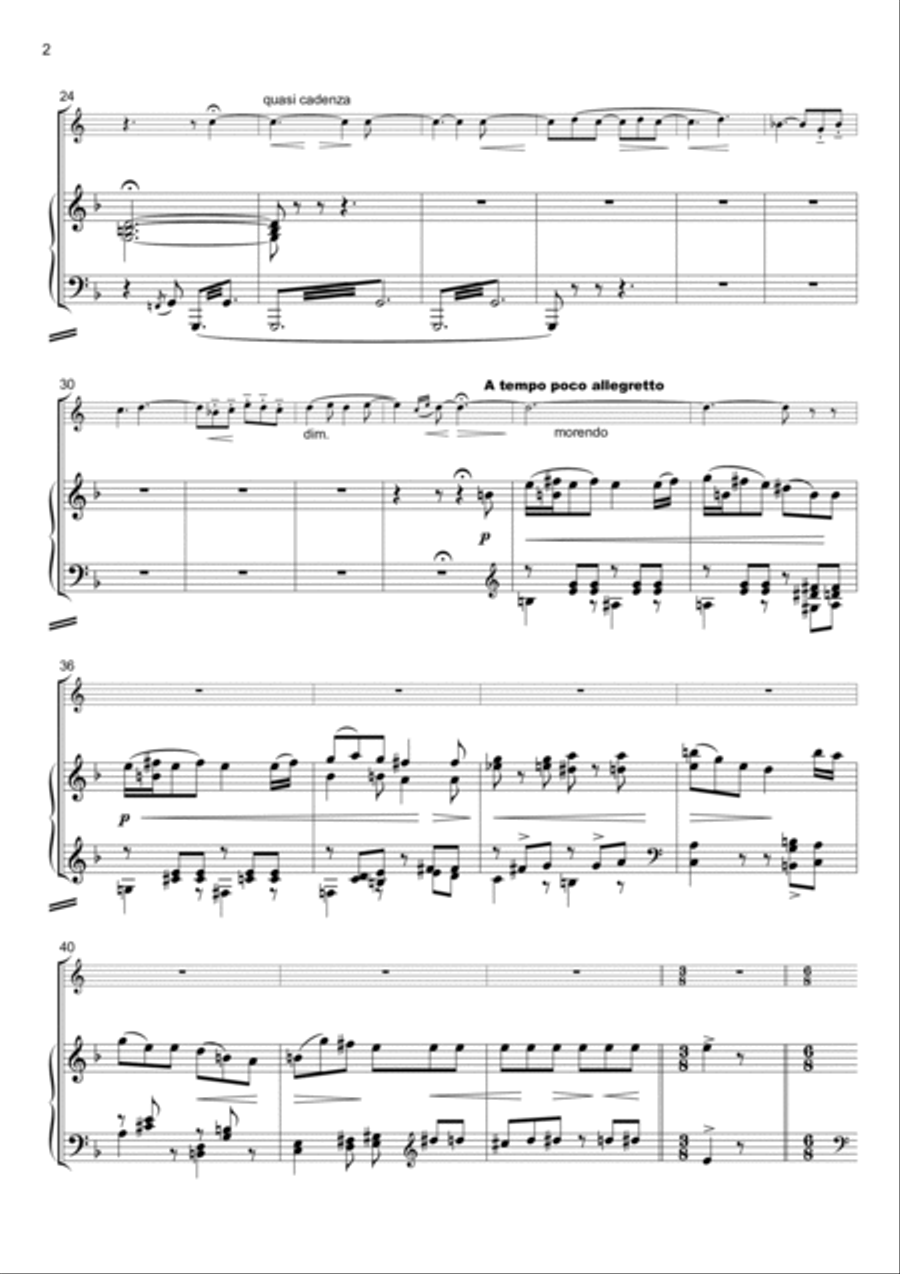 Klabautermann (Fairy Tales for Horn and Piano) Horn scores gallery preview page 2