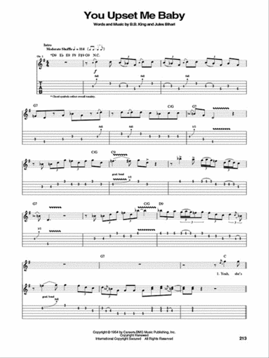 B.B. King – Anthology Electric Guitar scores gallery preview page 4