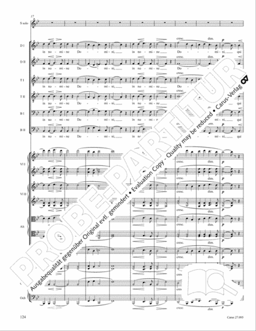 Messe solennelle de sainte Cecile STB scores gallery preview page 137