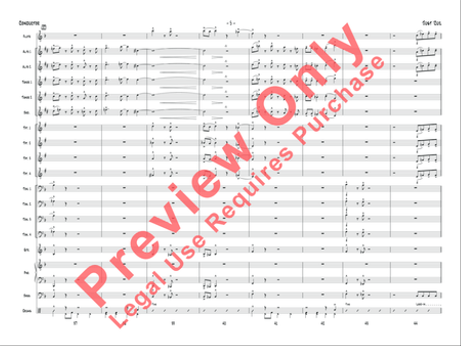 Just 'Cuz Just 'Cuz Jazz Ensemble scores gallery preview page 22
