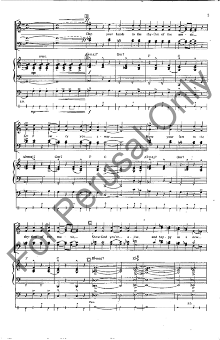 Sing It! Sing It! 4-Part scores gallery preview page 4