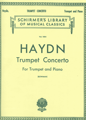 Book cover for Trumpet Concerto - Trumpet/Piano