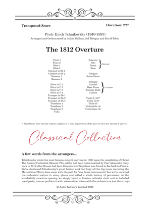 Book cover for The 1812 Overture