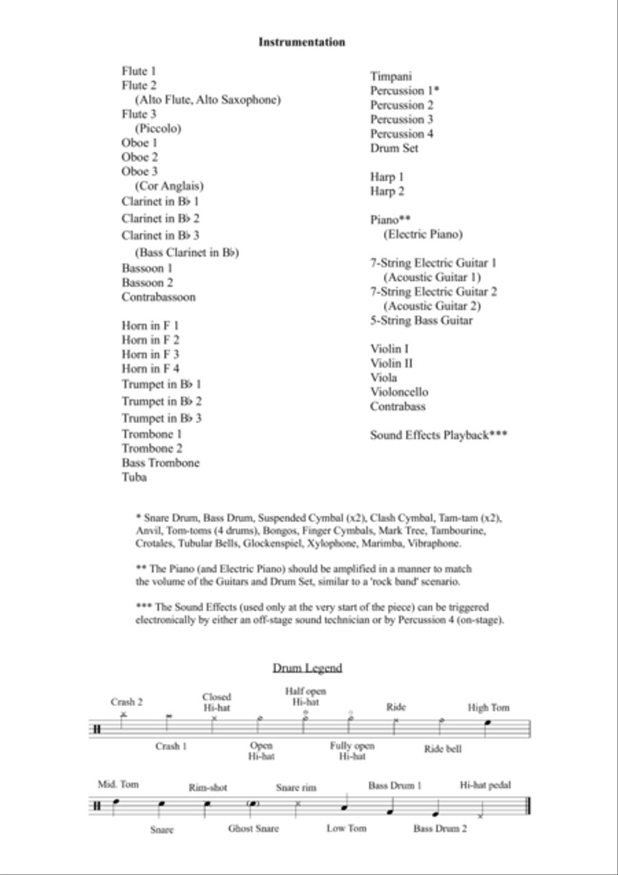 The Course of Empire - Score Only Full Orchestra scores gallery preview page 3