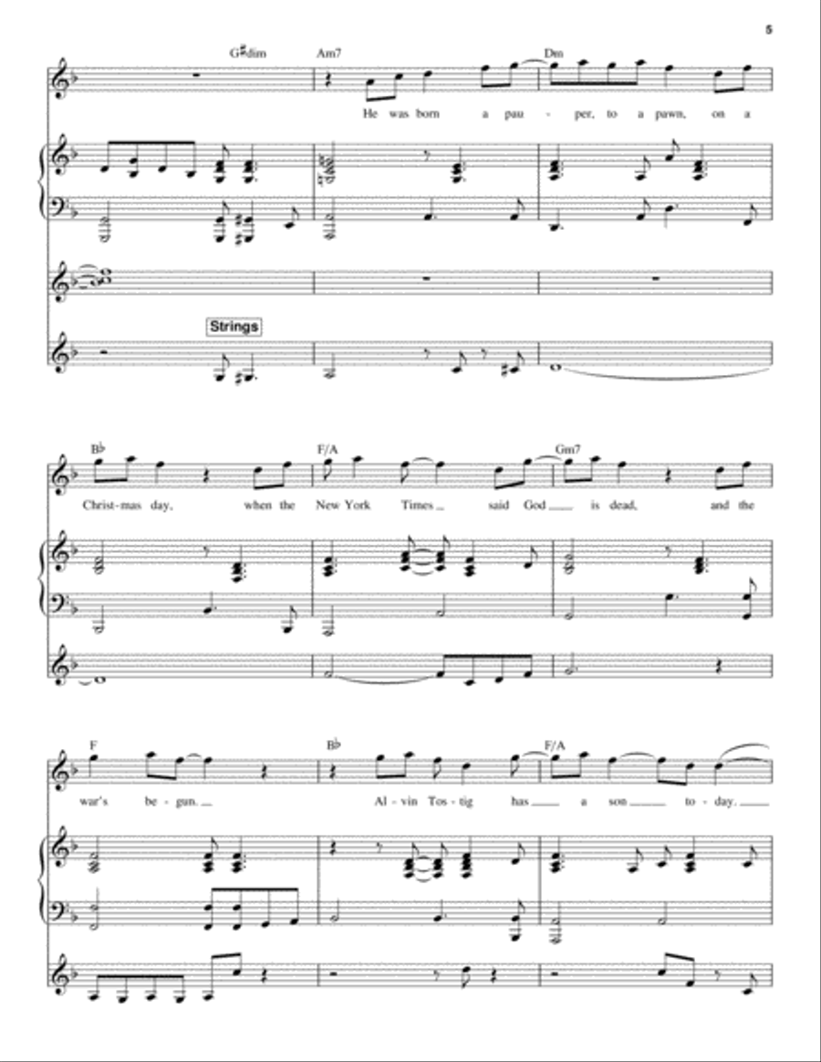 Levon Piano scores gallery preview page 5