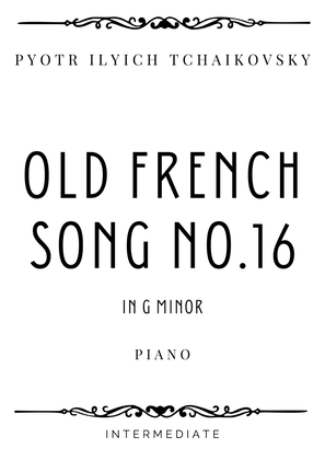 Tchaikovsky - Old French Song in G minor - Intermediate