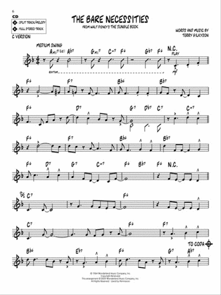 Disney Favorites C Instrument scores gallery preview page 4