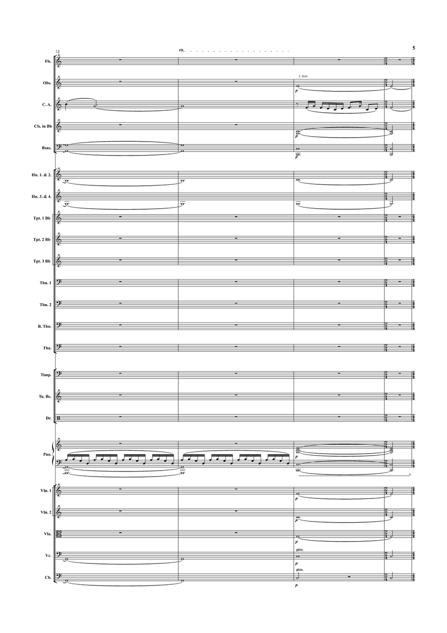 The Ecstasy Of Gold from THE GOOD, THE BAD AND THE UGLY Full Orchestra scores gallery preview page 6