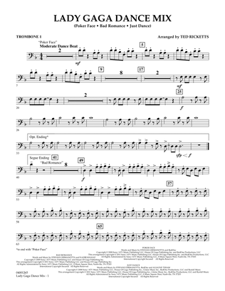Lady Gaga Dance Mix - Trombone 1
