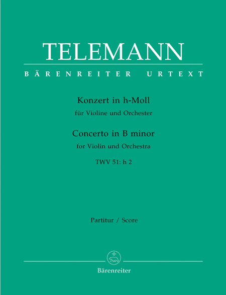 Concerto in B minor for Violin and Orchestra