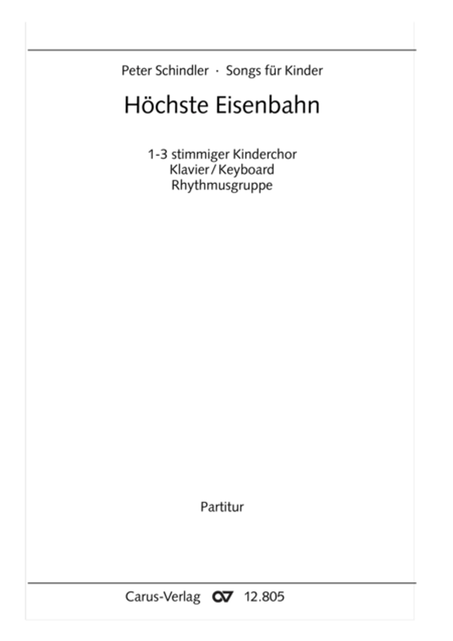 Hochste Eisenbahn 3-Part scores gallery preview page 2
