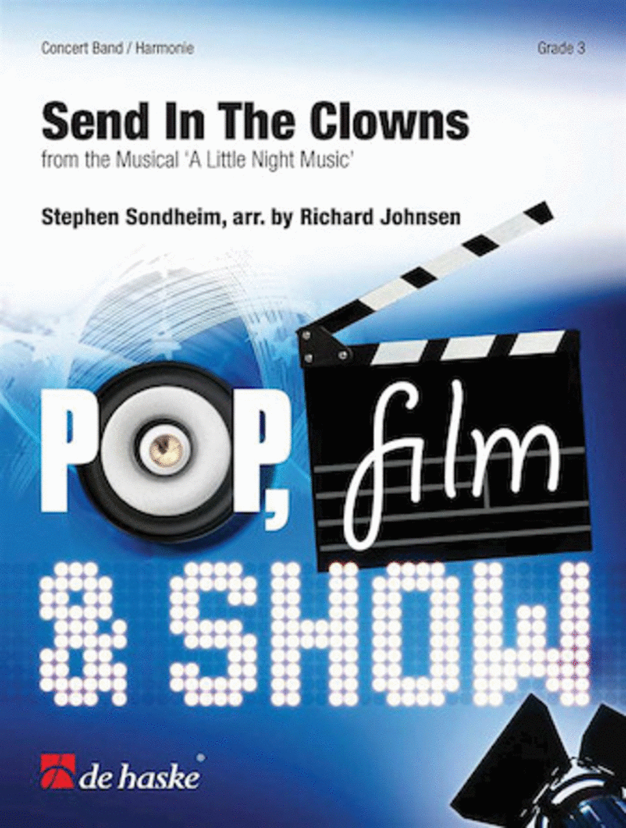 Send In The Clowns Concert Band Grade 3 3:55 Full Score Concert Band scores gallery preview page 1