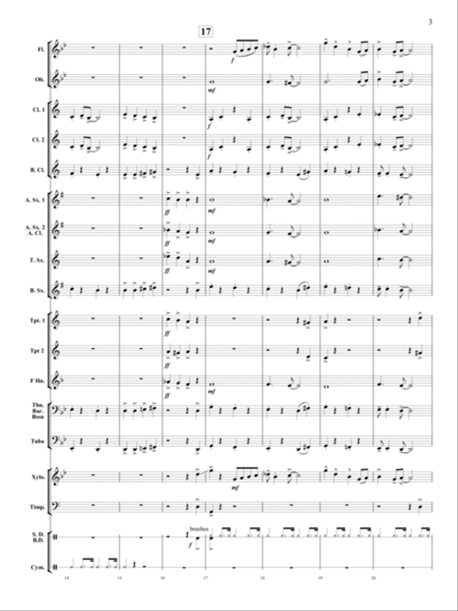 Jazzoo Concert Band - Sheet Music page 4