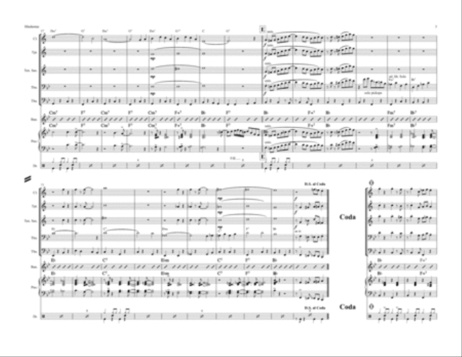 Hindustan Hindustan Jazz Ensemble scores gallery preview page 3