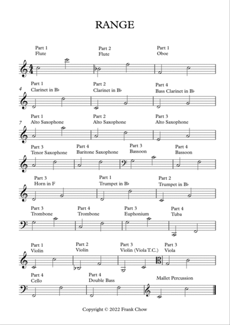 Ode To Joy (from Symphony No. 9) (Orchestra/Concert Band Flexible Instrumentation) Concert Band scores gallery preview page 2