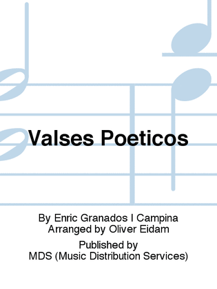 Book cover for Valses Poeticos