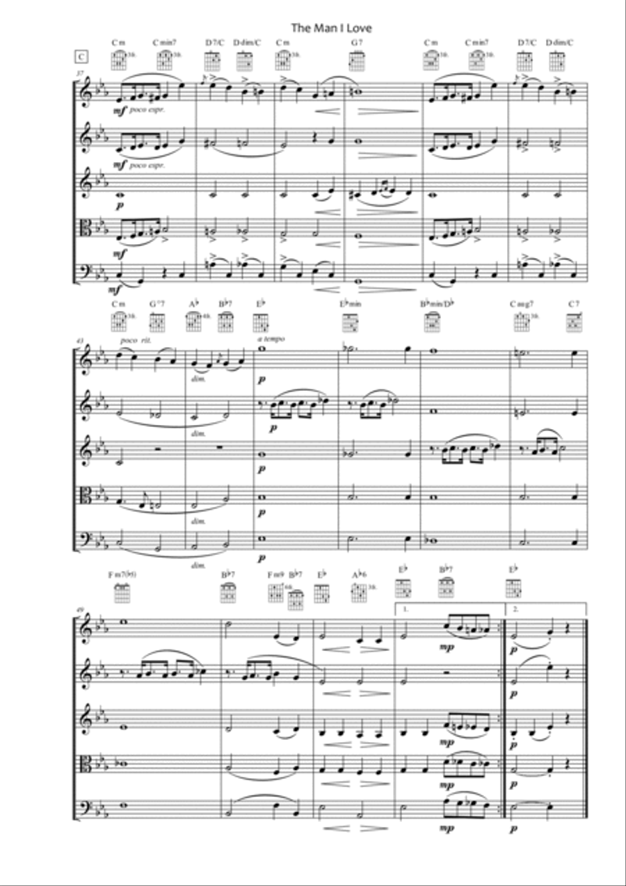 The Man I Love School and Community scores gallery preview page 3