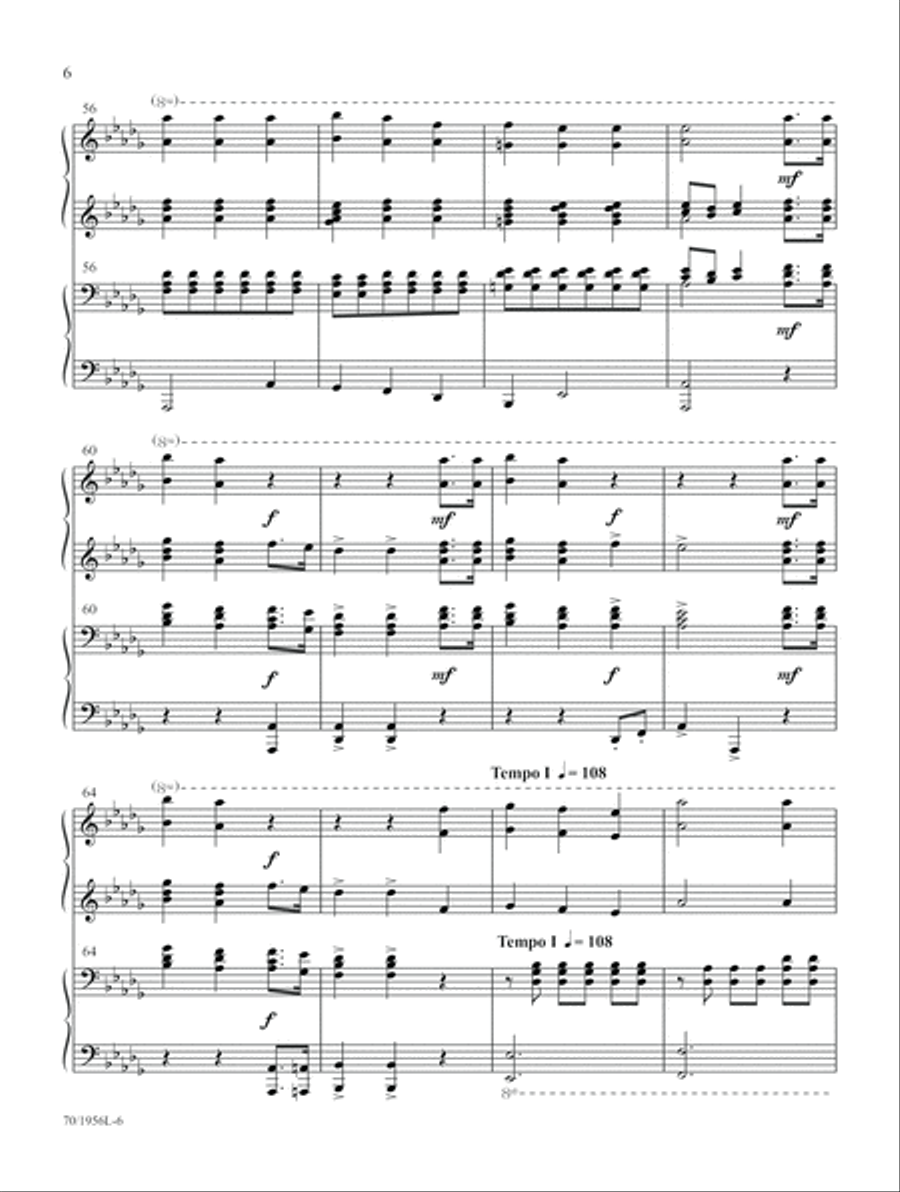 Praises and Prayers Praises and Prayers Piano Duet scores gallery preview page 6