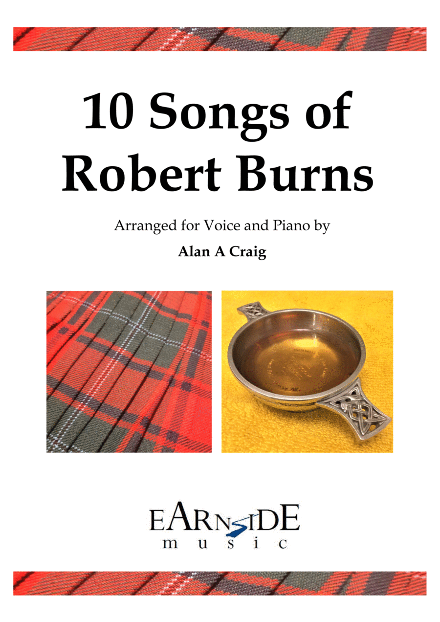 Ten Songs of Robert Burns Voice scores gallery preview page 1