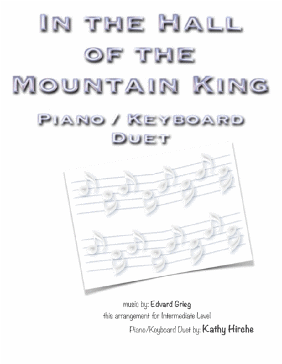 In the Hall of the Mountain King - Piano/Keyboard Duet Piano scores gallery preview page 1