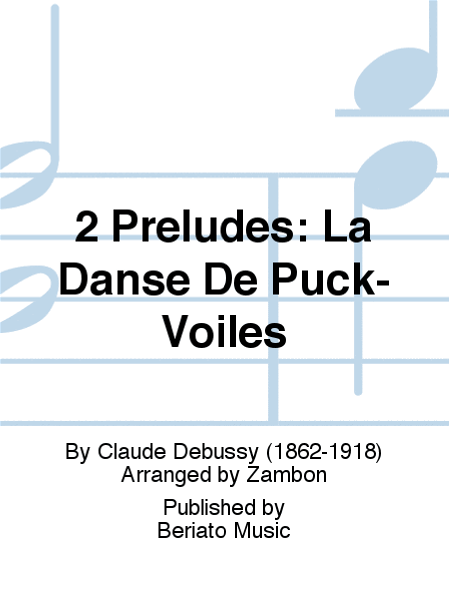 2 Preludes: La Danse De Puck- Voiles Orchestra scores gallery preview page 1