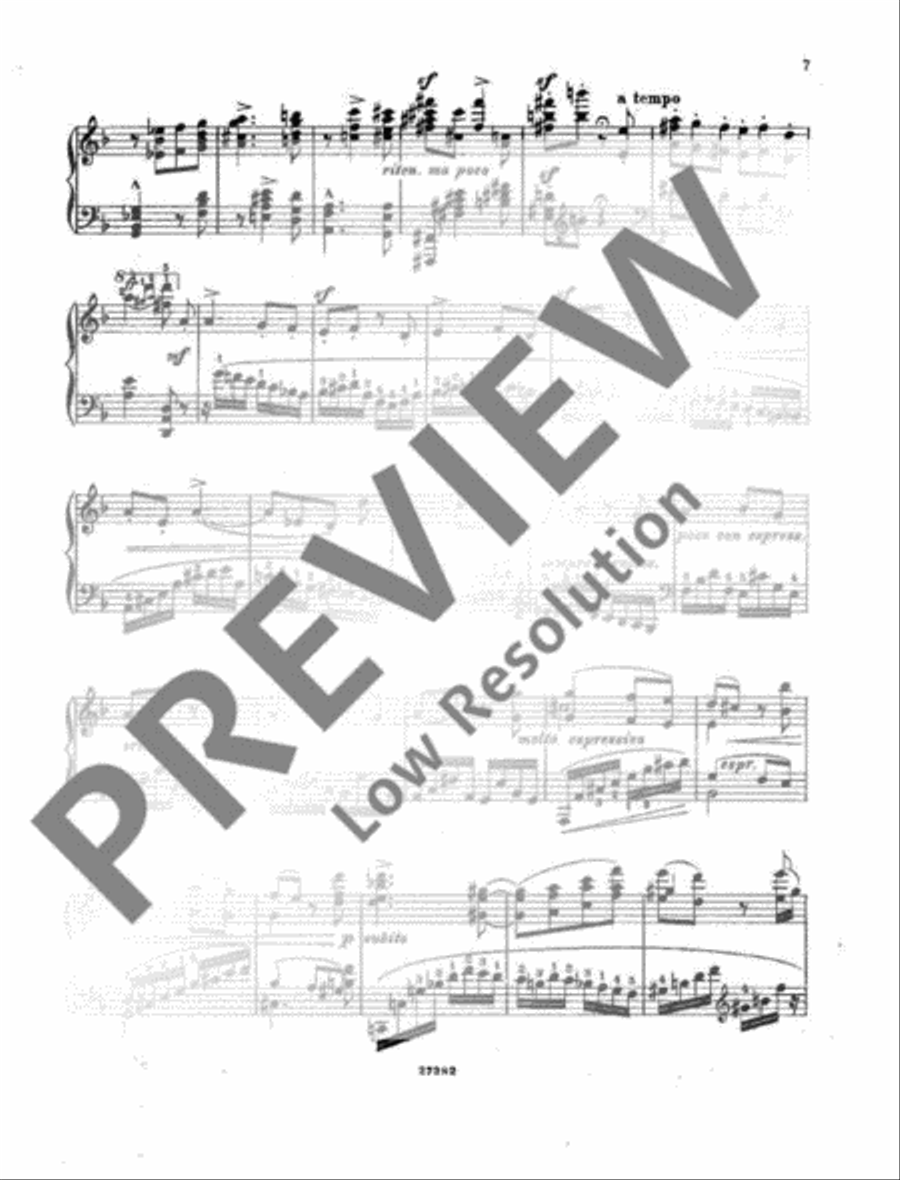 Sonata No. 1 D Major Piano Solo scores gallery preview page 10