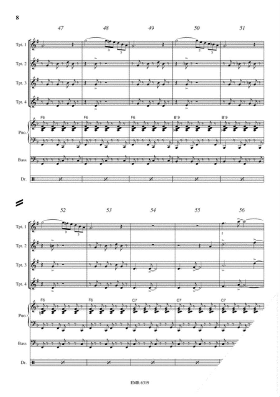 St. Louis Blues Trumpet scores gallery preview page 8